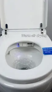 Унітаз-біде підлоговий з електронним управлінням Koer TB-0201 Smart 675x400x450mm із вбудованим бачком (KR6071) №10