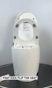 Унітаз-біде підлоговий з електронним управлінням Koer TB-0201 Smart 675x400x450mm із вбудованим бачком (KR6071) №44