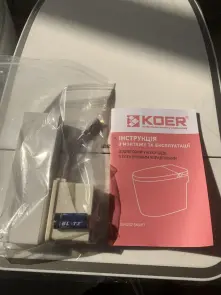 Унітаз-біде підлоговий з електронним управлінням Koer TB-0202 Smart 680x405x455mm із вбудованим бачком (KR6072) №44