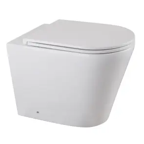 Унитаз напольный безвидочный Mixxus Premium Bevel-0702-T3 555х365х410mm система смыва Tornado 3.0 (MP6715) №1