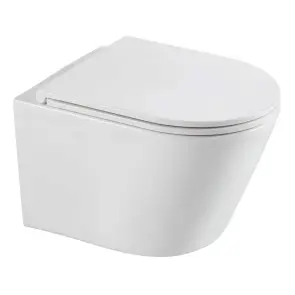 Унитаз подвесной Mixxus Bevel-0305-T3 480х360х340mm система смыва Tornado 3.0 (MI8425) №1