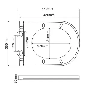 Унитаз подвесной Mixxus Premium Ellipse-0308-T3 490x360x360mm система смыва Tornado 3.0 (MP6676) №11
