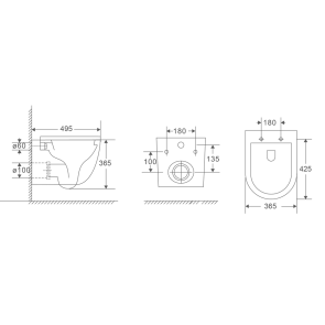 Комплект Grohe Set Унітаз ELLIPSE-0301-T3 + Інсталяція 38536001 + панель 38732000 (38536001ELLIPS0301T3) №17
