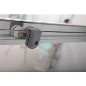 Душова кабіна з низьким піддоном Mixxus HARD SCT01-120x80x198-TR Chrome NEW прозоре скло 5мм (MI8428) №3