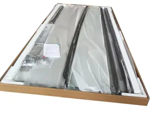 Душова кабіна з низьким піддоном Mixxus Style SCT01-90x90x200-TR Graphite прозоре скло 6мм (MI8432) №5