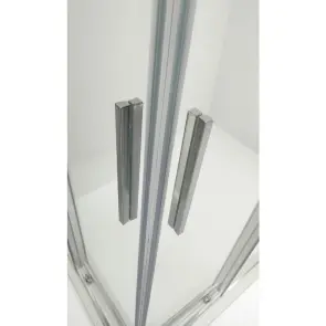 Душова кабіна без піддону Koer SR SC10-90x90x195-TR-01 прозоре скло Easy Clean 6мм, хром (KR5942) №5