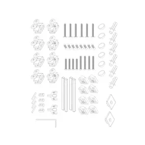 Душова кабіна без піддону Koer SR SC10-90x90x195-TR-01 прозоре скло Easy Clean 6мм, хром (KR5942) №21