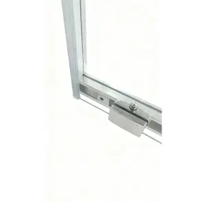 Душова кабіна без піддону Koer SR SC10-90x90x195-TR-01 прозоре скло Easy Clean 6мм, хром (KR5942) №24