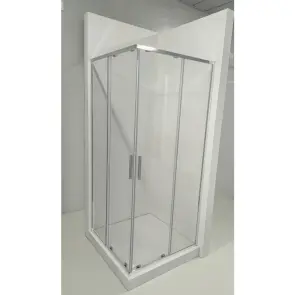 Душова кабіна без піддону Koer SR SC10-90x90x195-TR-01 прозоре скло Easy Clean 6мм, хром (KR5942) №38