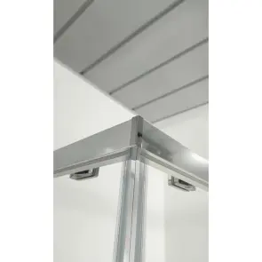 Душова кабіна без піддону Koer SR SC10-90x90x195-TR-01 прозоре скло Easy Clean 6мм, хром (KR5942) №40
