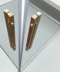 Душова кабіна без піддону Koer SR SC10-90x90x195-TR-12 прозоре скло Easy Clean 6мм, матове золото (KR5943) №23