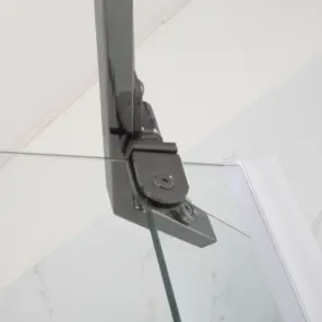 Душова кабіна з низьким піддоном Mixxus LINES SCT01-90x90x198-TR Graphite NEW прозоре скло 6мм (MI8429) №6