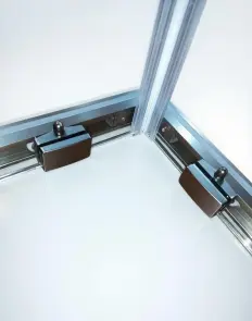 Душова кабіна без піддону Koer SR SC10-90x90x195-TR-07 прозоре скло Easy Clean 6мм, графіт (KR5944) №40