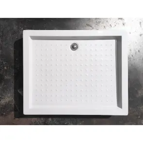 Душевой поддон с прямоугольным сифоном Mixxus HARD ST01-100x80x13 NEW диаметр слива 52 мм (MI8430) №2