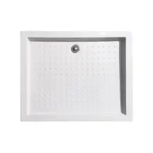 Душовий піддон з сифоном прямокутний Mixxus HARD ST01-120x80x13 NEW діаметр зливу 52 мм (MI8431)