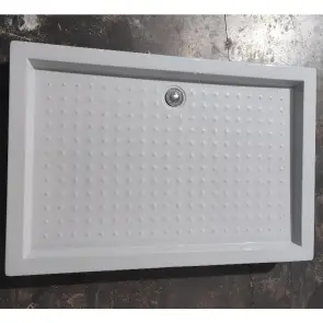 Душовий піддон з сифоном прямокутний Mixxus HARD ST01-120x80x13 NEW діаметр зливу 52 мм (MI8431) №8