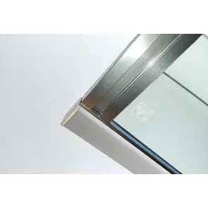 Шторки стеклянные на раздвижные ванны Koer SR BS06-120x150-TR-07 прозрачное стекло Easy Clean 6мм, графит (KR5947) №5