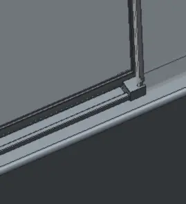 Шторки стеклянные на раздвижные ванны Koer SR BS06-120x150-TR-07 прозрачное стекло Easy Clean 6мм, графит (KR5947) №10