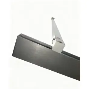 Шторки стеклянные на раздвижные ванны Koer SR BS06-120x150-TR-07 прозрачное стекло Easy Clean 6мм, графит (KR5947) №12