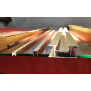 Шторки скляні на ванну розсувні Koer SR BS06-120x150-TR-12 прозоре скло Easy Clean 6мм, матове золото (KR5946) №21