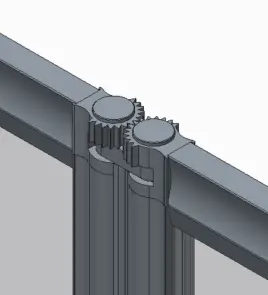 Шторки скляні на ванну складні Koer SR BS07-80x140-TR-01 прозоре скло Easy Clean 4мм, хром (KR5948) №8