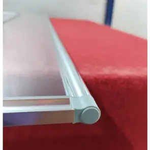 Шторки скляні на ванну складні Koer SR BS07-80x140-TR-01 прозоре скло Easy Clean 4мм, хром (KR5948) №9