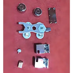 Шторки скляні на ванну розсувні Koer SR BS06-120x150-TR-01 прозоре скло Easy Clean 6мм, хром (KR5945) №2