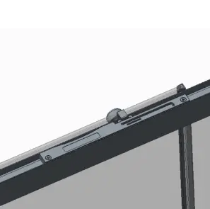 Шторки скляні на ванну розсувні Koer SR BS06-120x150-TR-01 прозоре скло Easy Clean 6мм, хром (KR5945) №7