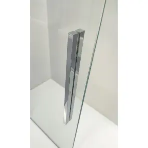 Шторки скляні на ванну розсувні Koer SR BS06-120x150-TR-01 прозоре скло Easy Clean 6мм, хром (KR5945) №8