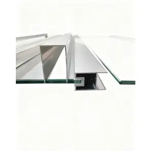 Шторки скляні на ванну розсувні Koer SR BS06-120x150-TR-01 прозоре скло Easy Clean 6мм, хром (KR5945) №11