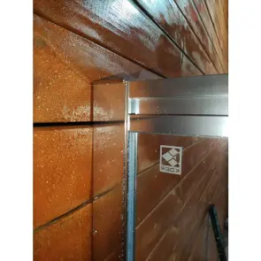 Шторки скляні на ванну розсувні Koer SR BS06-120x150-TR-01 прозоре скло Easy Clean 6мм, хром (KR5945) №21