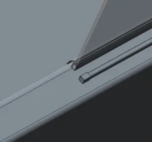 Шторки скляні на ванну розсувні Koer SR BS06-120x150-TR-01 прозоре скло Easy Clean 6мм, хром (KR5945) №28