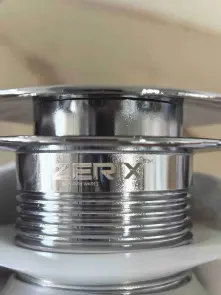 Донный клапан для раковины без перелива Zerix BV-10 1 1/4" автоматический Click-Clack (Цвет хром) (MY0416) №11
