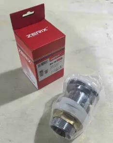 Донный клапан для раковины без перелива Zerix BV-10 1 1/4" автоматический Click-Clack (Цвет хром) (MY0416) №13