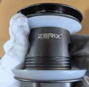 Донний клапан для раковини з переливом Zerix BV-09 GRAY 1 1/4" автоматичний Click-Clack (Колір графіт) (MY0415) №16