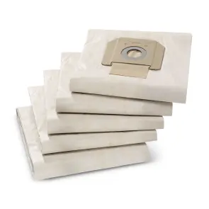 Паперові фільтр-мішки, 5 шт., NT 48, NT 65, NT 70, NT 72, NT 75, NT 80, WET VAC Karcher №1