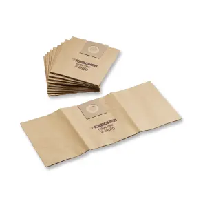 Паперові фільтр-мішки, 5 шт., NT 25, NT 35, NT 45, NT 360, NT 361, NT 561, NT 611 Karcher №1