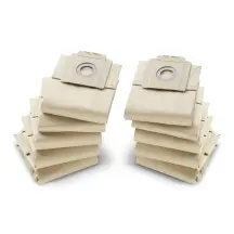 Паперові фільтр-мішки, 10 шт., T 7/1, T 9/1, T 10/1 Karcher в магазині TVOE