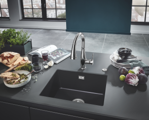 Композитна мийка для кухні Grohe K700U (31654AP0) №4