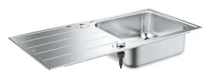 Мийка для кухні із нержавіючої сталі Grohe K500 (31563SD1) №1