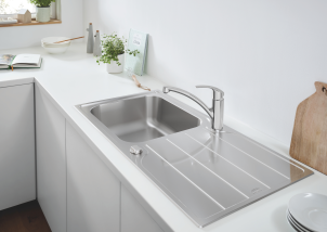 Мийка для кухні із нержавіючої сталі Grohe K500 (31563SD1) №2