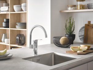 Мойка для кухни из нержавеющей стали Grohe K700U (31574SD1) №2