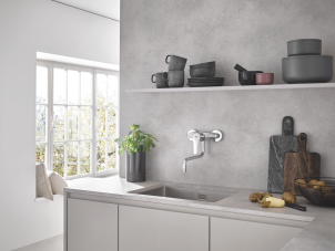 Мойка для кухни из нержавеющей стали Grohe K700U (31574SD1) №10