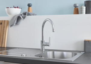 Мийка для кухні із нержавіючої сталі Grohe K200 (31552SD1) №6