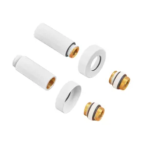 Комплект подовжувачів Koer KF.SET.06MF WHITE 1/2Fx1/2M білий (KR5850) №2