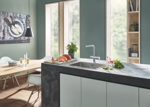 Комплект змішувача для кухні із фільтром Grohe Blue Pure (30382DC0) №2
