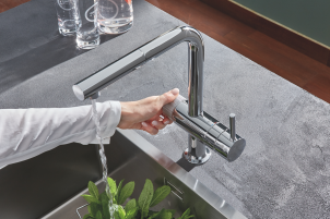 Комплект змішувача для кухні із фільтром Grohe Blue Pure (30382000) №2