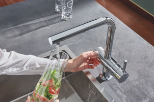 Комплект змішувача для кухні із фільтром Grohe Blue Pure (30382000) №3