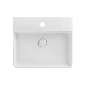 Раковина подвесная-накладная Mixxus Premium QUADRO-0203 500x420x130mm (отверстие под смеситель, перелив) (MP6718) №6
