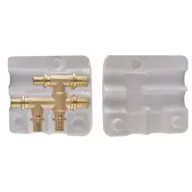 Трійник в од. площ. Koer KA.TU-20-16-20 - 20(2.8mm)x16(2.2mm)x20(2.8mm) (теплоіз.кожух) (KR5869)